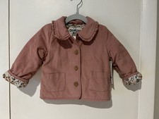 NWT Oshkosh B'Gosh Button-Front Corduroy Jacket Dusty Pink 18 Months Coat