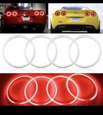 7000k Red Ccfl Angel Eye Halo Ring Kit For Chevy Corvette C6 05-13 Car Headlight 7000k Red Ccfl Angel Eye Halo Ring Kit For Chevy Corvette C6 05-13 Car Headlight