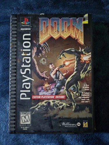 Doom Long Box Playstation 1 PS1 - CIB