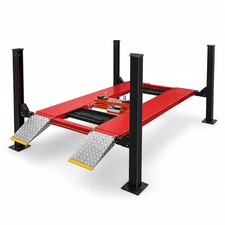 9500lbs 4 Post Auto Lift With Moving Kits Caster Four Post Lift 79 Parking Lift 9500lbs 4 Post Auto Lift With Moving Kits Caster Four Post Lift 79 Parking Lift