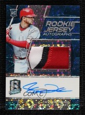 2019 Chronicles Spectra Rookie Jersey Auto Neon Blue Prizm 77/99 Taylor Ward 8k4