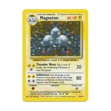 Pokemon Pokemon Base Set Magneton (HR) #9 (Holo) VG