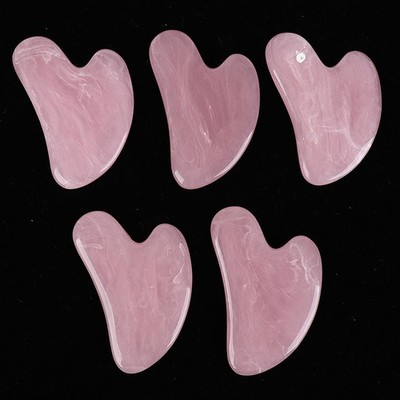 1pcs Guasha Scraping Massage Scraper Face Massager Acupuncture Gua Sha Board.BA