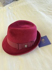 Philip Treacy Cerise Trilby Hut 