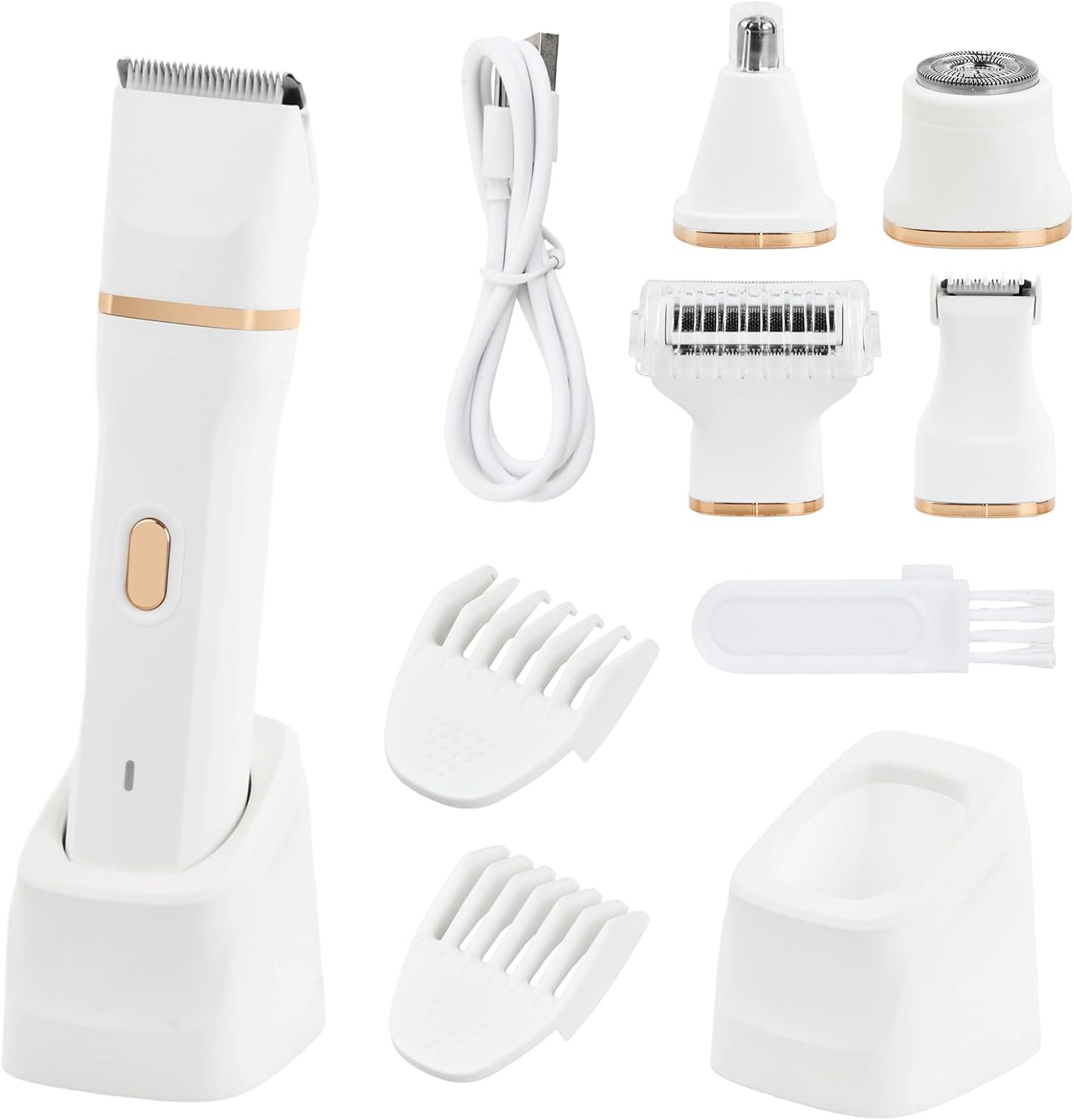 Mini Rasoio Elettrico Donna 5 in 1 da Viaggio - Impermeabile e Portatile