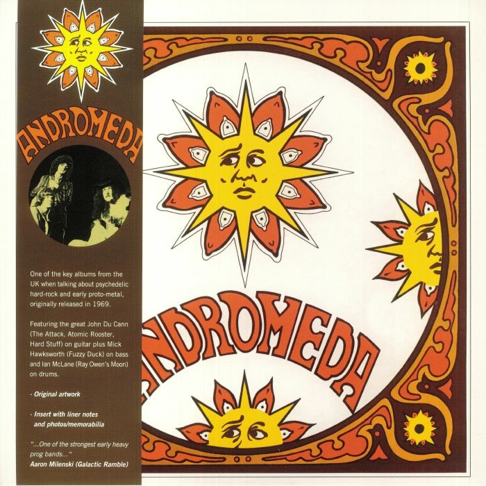 ANDROMEDA - Andromeda (reissue) - Vinyl (LP + insert with obi-strip)