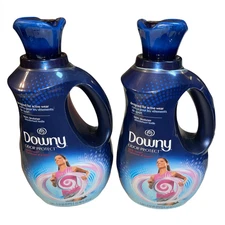 Lot of 2 Downy Odor Protect Fabric April Fresh Large 48 Ounce Bottles