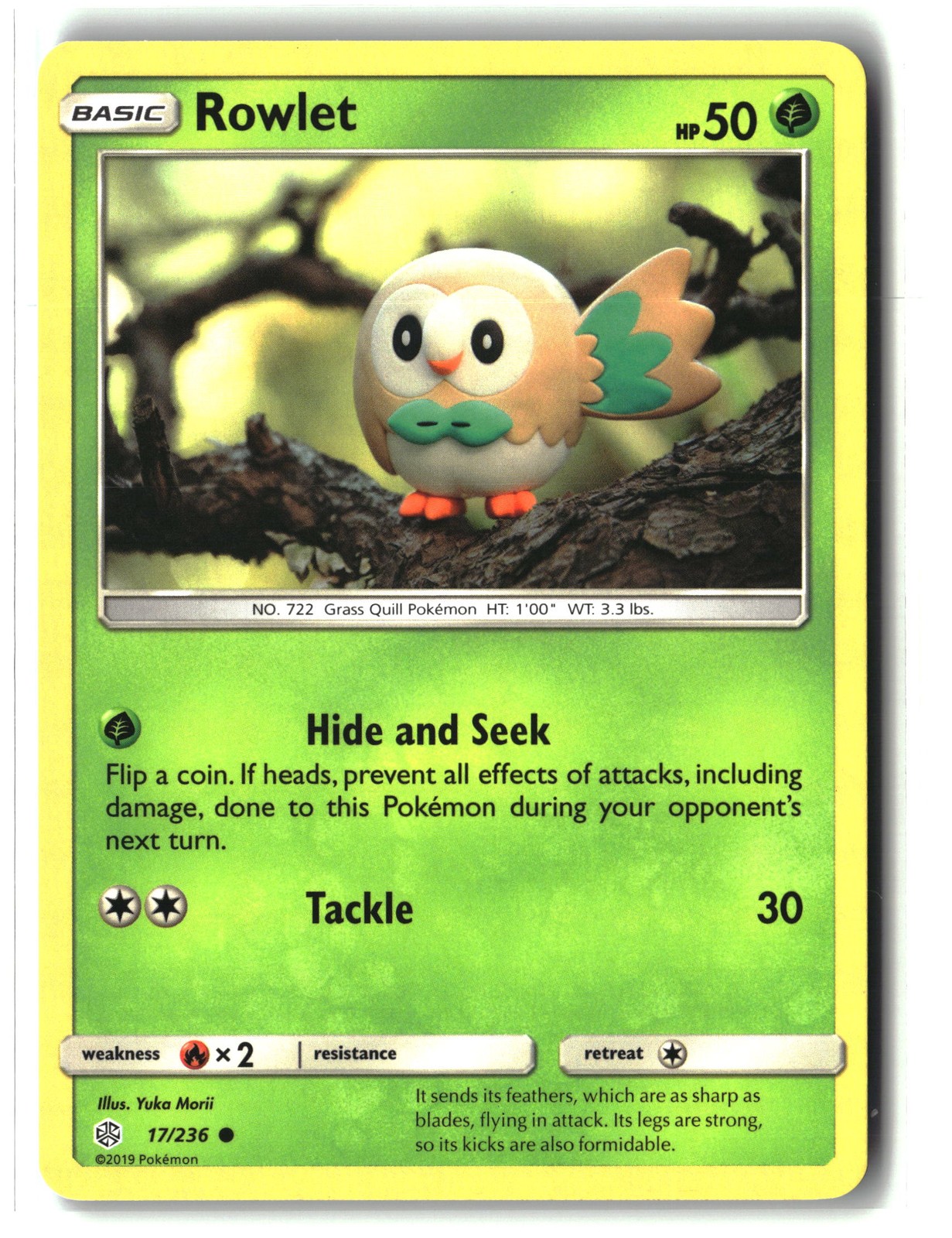 SM - Cosmic Eclipse #17/236 Rowlet