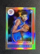 2021-22 Panini Hoops Aaron Wiggins Rookie Gold /10 RC Thunder