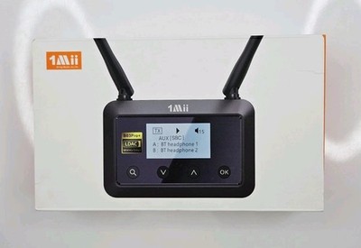 1Mii B03Pro+ Bluetooth 5.3 Transmitter Receiver LDAC Long Range TV