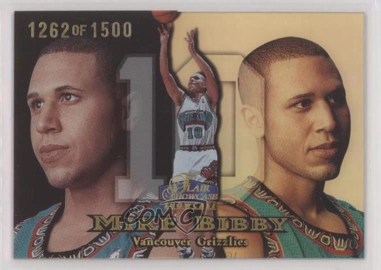 1998-99 Flair Showcase Row 1 /1500 Mike Bibby #28 Rookie RC