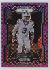 2023 Panini Prizm Purple Power Prizm 21/49 Damar Hamlin #27 rf2