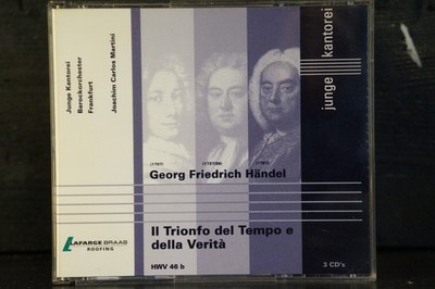 Händel - Il Trionfo de / Junge Kantorei/Martini/Barockorchester Frankfurt  3 CDs