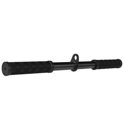Fitarc Straight Bar Cable Attachment Fixed Ring Non-Slip Tricep Bar Cable Crunch