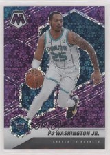 2020-21 Panini Mosaic Fast Break Purple Prizm 21/50 PJ Washington Jr #27 g1z