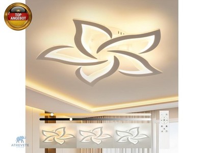 OTREN LED Deckenleuchte Wohnzimmer Modern, 3000k-6500k Deckenlampe LED Dimmbar