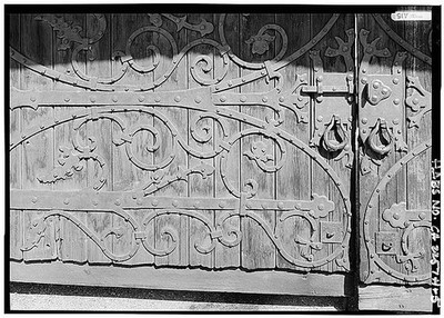 Death Valley Ranch,Entrance Gates & Dungeon Apartment,Inyo County,CA,HABS,3