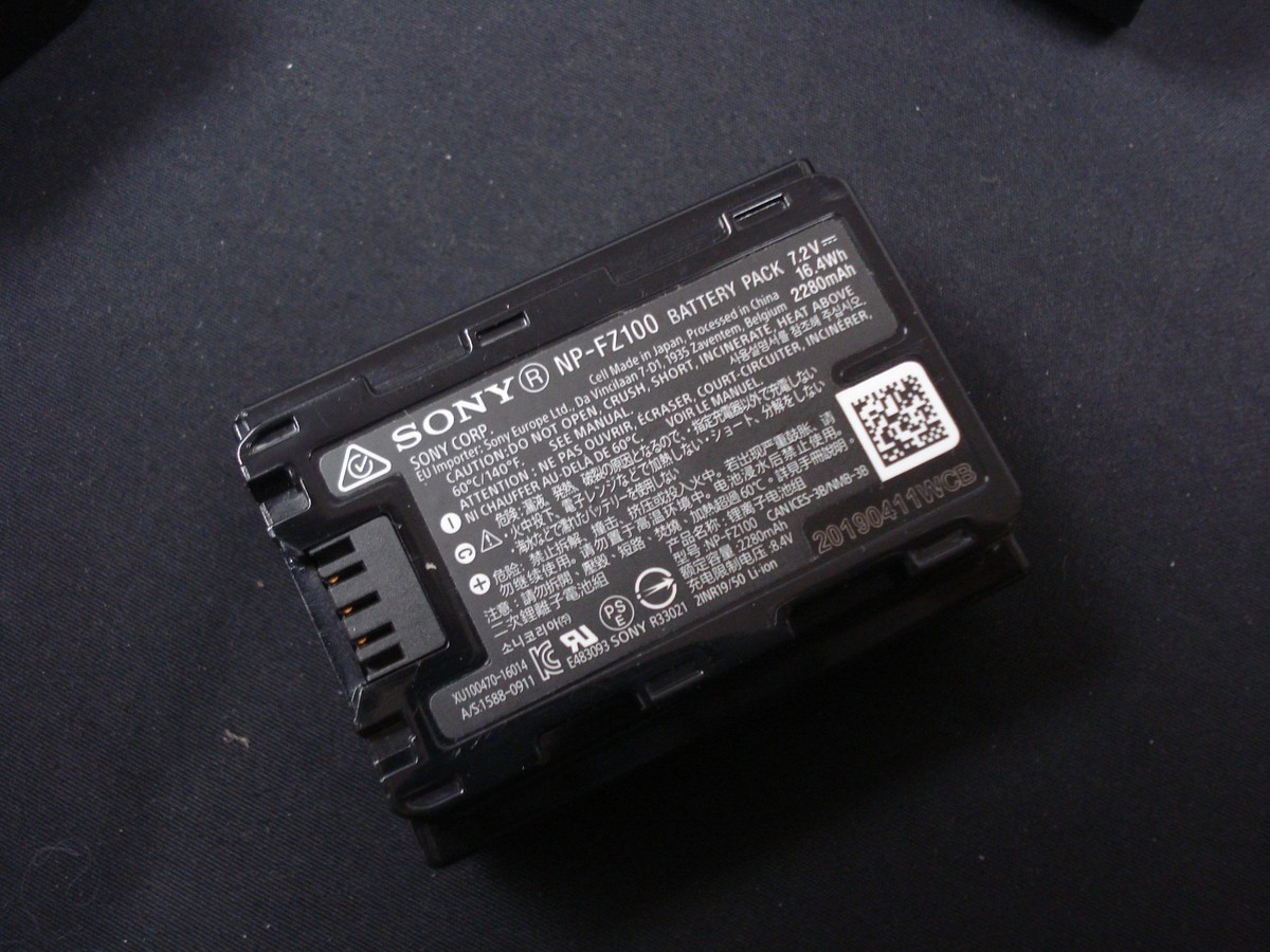 Genuine NP-FZ100 Battery for Sony FX30 Digital / FX3 Full-Frame