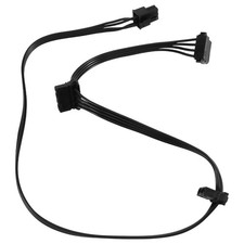 2X(1 Pcs PCIe 6 Pin 1 to 3  IDE  Supply Cable Modular PSU 4 Pin7738