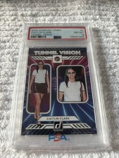 2025 PANINI DONRUSS WNBA TUNNEL VISION 1 CAITLIN CLARK PSA 8