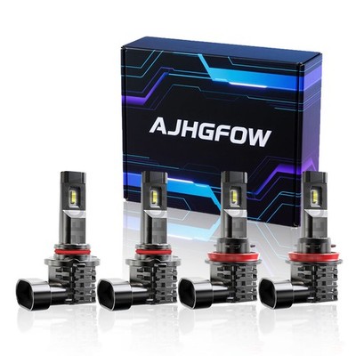 For Honda Civic 2016 2017 2018 2019 2020 LED Headlight High/Low 4x Bulbs Bright