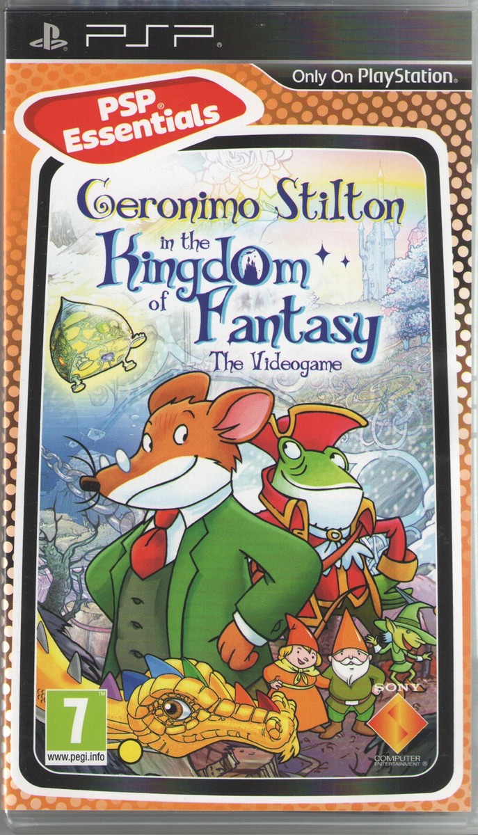 Geronimo Stilton in the Kingdom of Fantasy for Sony PSP™ | eBay