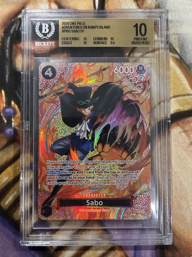 Sabo (SP Card) graded BGS 10 for sale on eBay