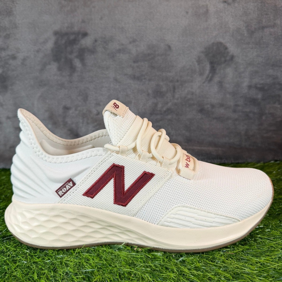 New Balance Fresh Foam Roav Men\'s Size 6 White Orange Pink Running Shoes GEROVNV New Balance Fresh Foam Roav | SHOE SHOW MEGA main image 3