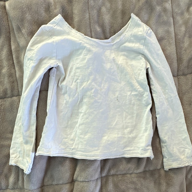 Matilda Jane Joanna Gaines Girls White Long Sleeve T-Shirt Size 4