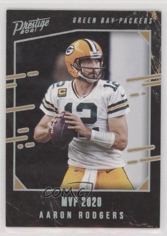 2021 Panini Prestige Prestigious Moments Aaron Rodgers #PM-1 0u8k
