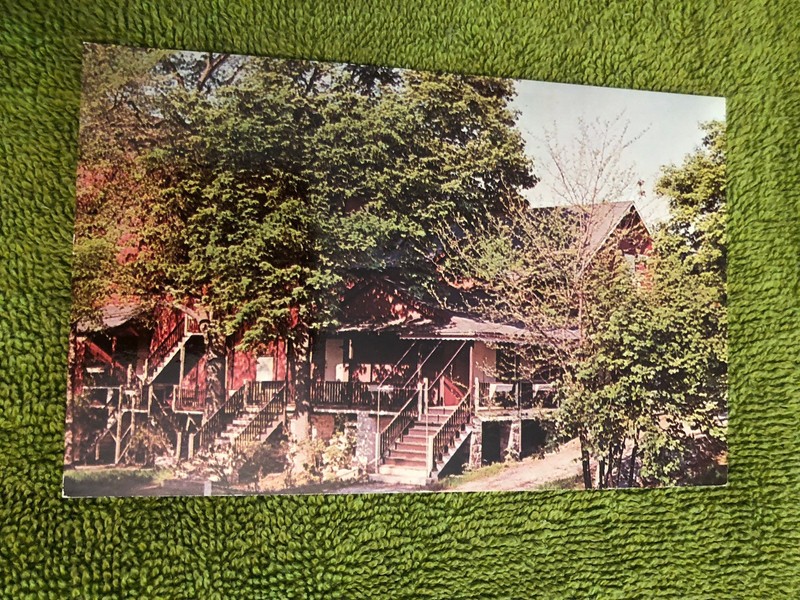 Vintage Chrome Postcard, Westport Country Playhouse, Westport CT