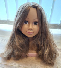 Schminkkopf, Frisierkopf - Puppe mit braunen Haaren/Augen | Zapf Creation, 2005