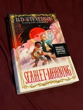 Scarlet Morning (ARC 9/25) by N D Stevenson, Quill Tree paperback 2025