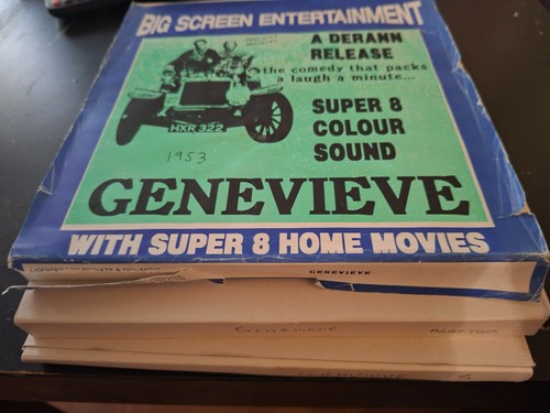 GENEVIEVE 1953 SUPER 8 COLOR SOUND 3 X 600FT 8MM CINE FILM FEATURE DERANN - Bild 23 von 23