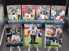 2025 Donruss Philadelphia Eagles Champ Is Here and Retro Lot 7 cards