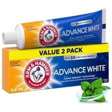 ARM HAMMER Advance White Extreme Whitening Toothpaste - Clean Mint - 6oz