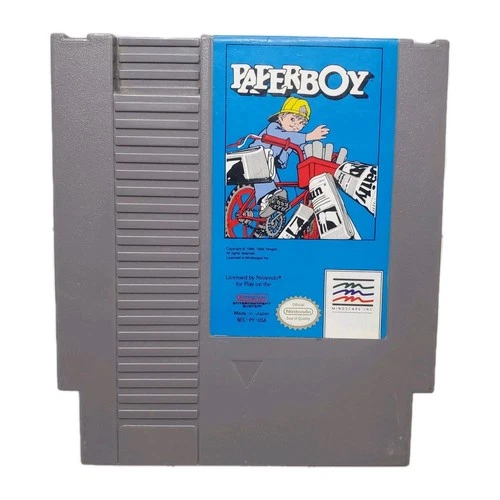 Paperboy (Nintendo, NES 1985) Authentic Video Game~Cartridge Only~Tested Working