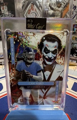 2025 Wild Card Jokers Wild - 1/1  Cam Ward🔥🔥🔥🔥