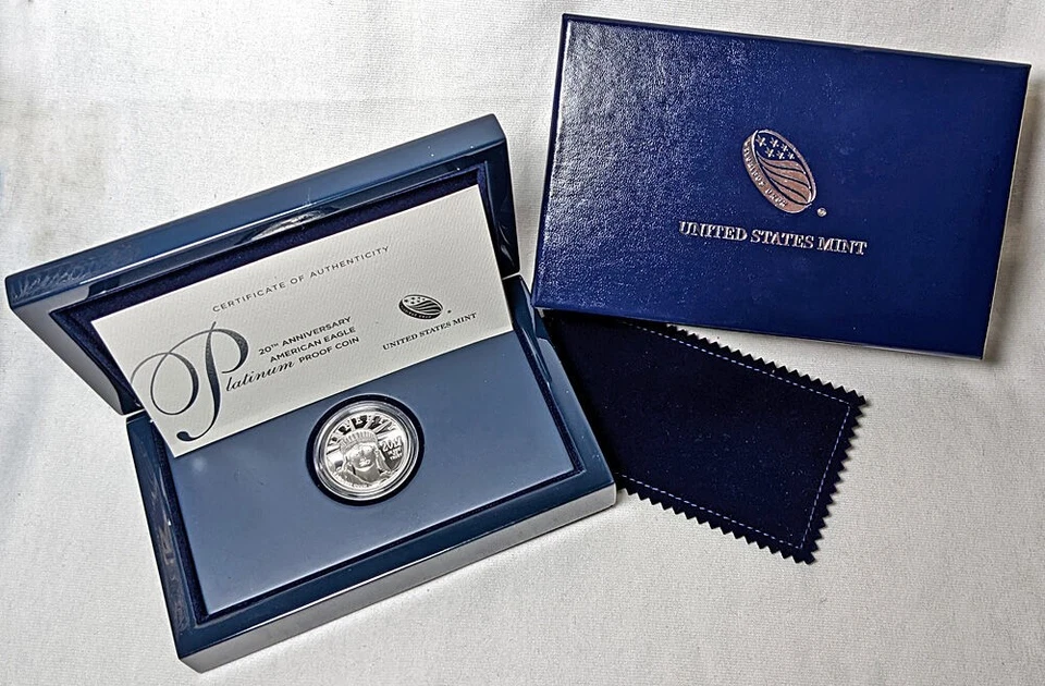 2017-W Platinum American Eagle $100 Proof Bullion Coin - OGP COA - Image 3 of 3