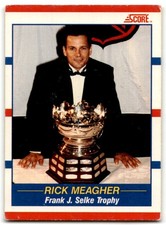 1990-91 Score Rick Meagher St. Louis Blues #359
