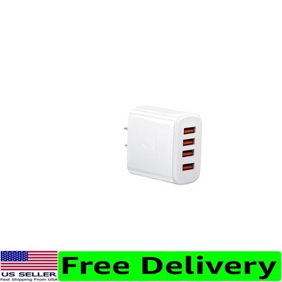 Smart USB Charging Station - 4 Ports with Safety Features for Quick Connectivity