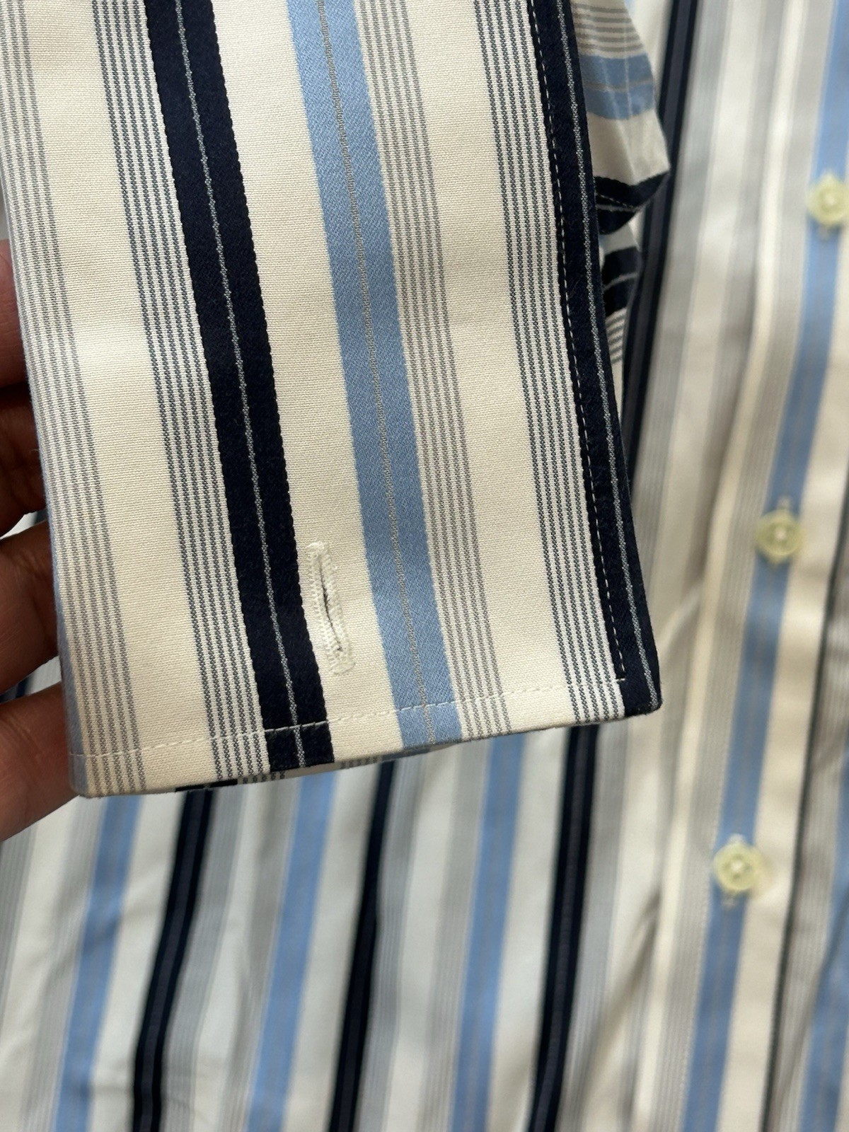 Ted Baker Endurance Button Down Striped Shirt Siz… - image 6