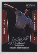 2013 Onyx Platinum Prospects Silver Ink /175 Joan Gregorio #PPAJG Auto 0b0