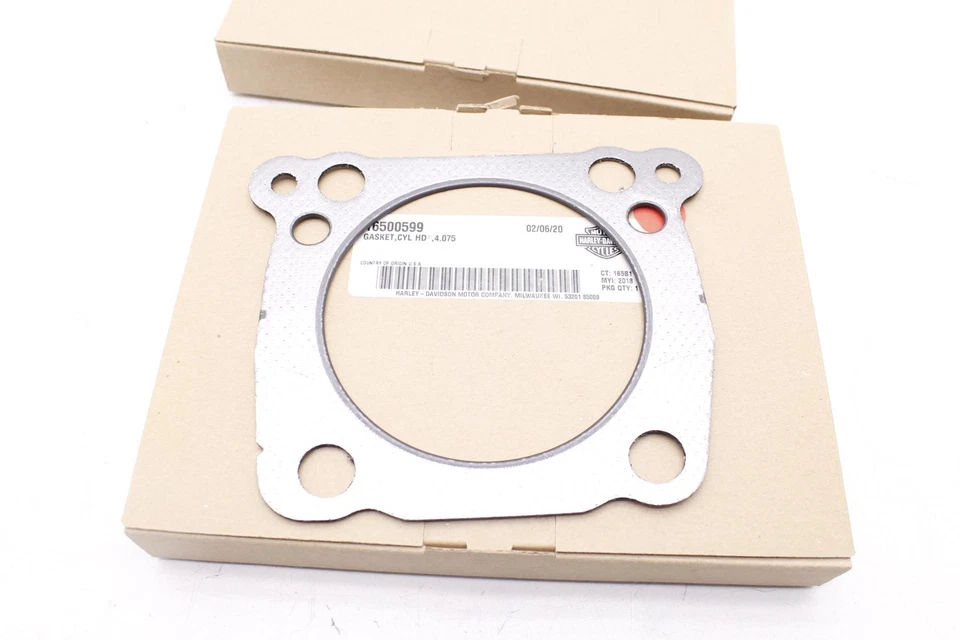 2020 Harley-davidson Cvo Oem Gasket 4.075 Head Gasket Lot of 2 R12.BX6 Foto 4 de 4