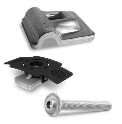 K2 Systems 2004922 Blitzschutzklemme Set 0% MwSt.