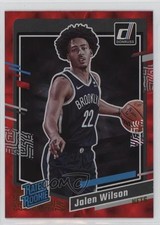 2023-24 Panini Donruss Rated Rookie Red Jalen Wilson #224 6l7