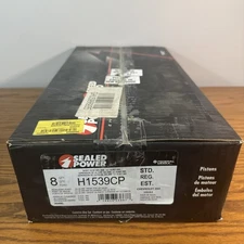 Speed Pro FMP H1539CP Chevy 350 SBC Flat Top Pistons + Cast Rings Kit