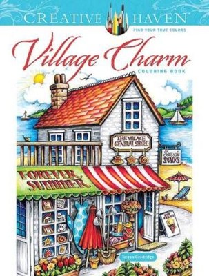 Teresa Goodridge Creative Haven Village Charm Coloring Book (Paperback)