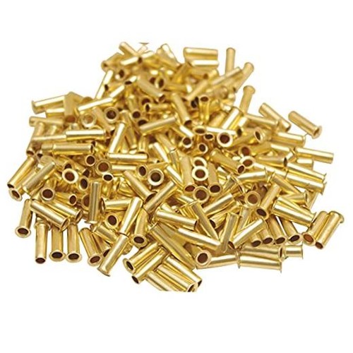 Brass Compression Fitting, Insert Tube Support 1/8" Tube ID Compression insert