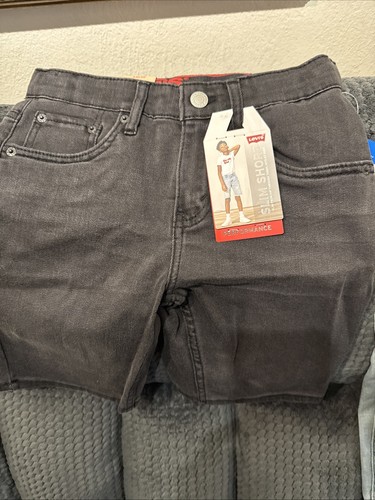 Levi Boys Bundle - Slim Shorts - 502 Taper Stretch Pants- Size 10 Regular - Picture 3 of 6